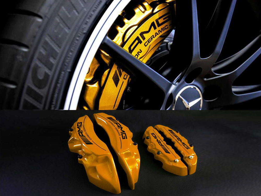 Mercedes-Benz G-Class W463 (2007-2018) Brake Caliper Covers - AMG Style Yellow